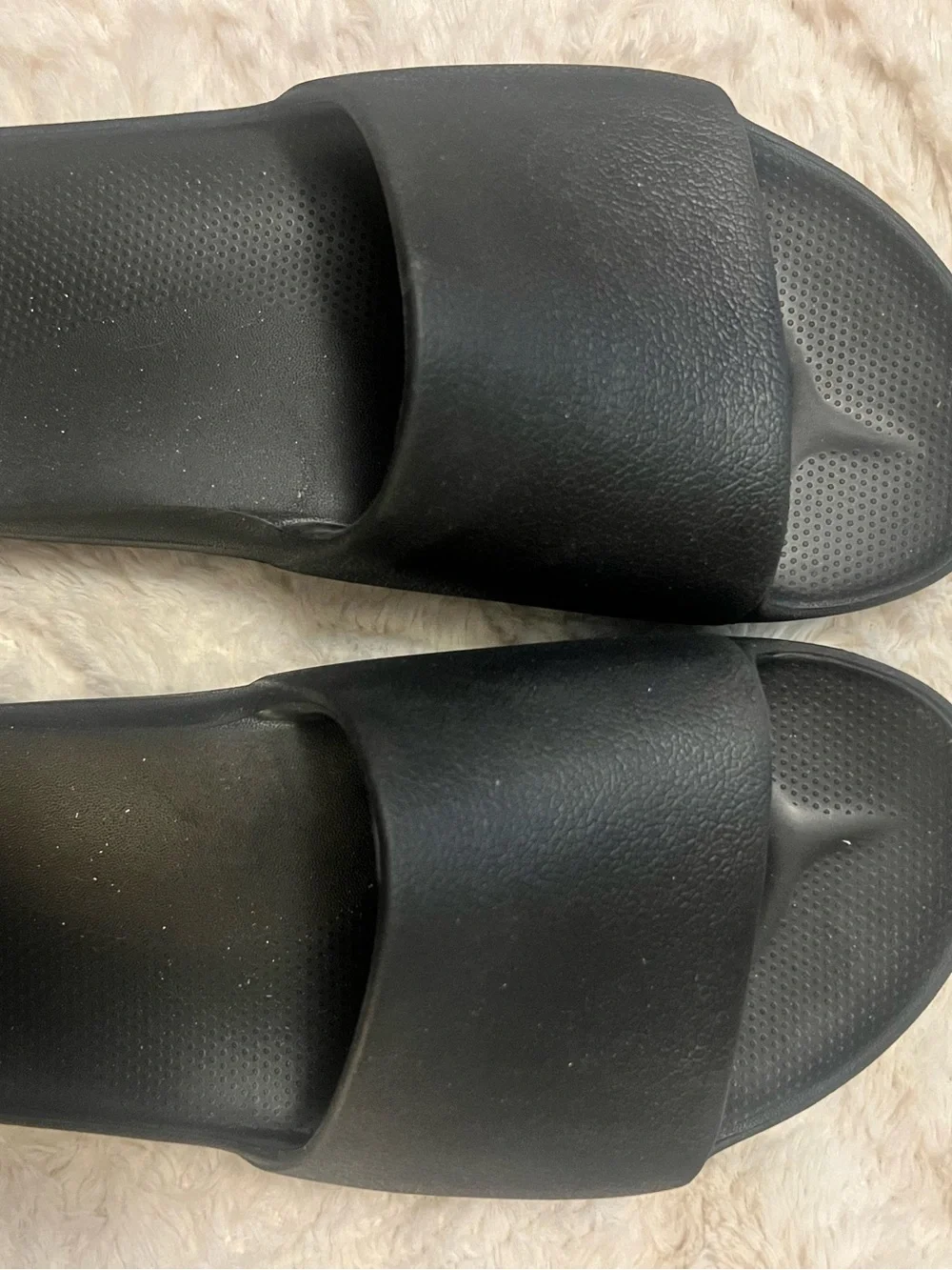 Archie’s Black Women’s Slide Sandals - Minimal Slip-On Comfort